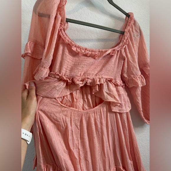 Spell Clementine Mermaid Maxi Dress Sz Large - Picture 10 of 16